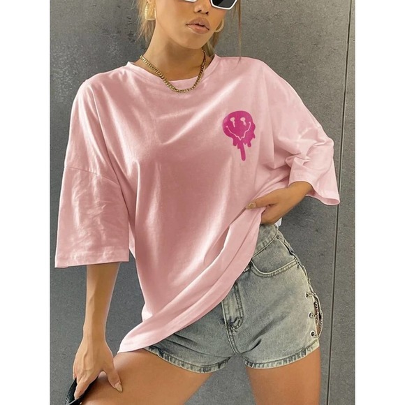 Oversized Graphic Tee L - Picture 4 of 4